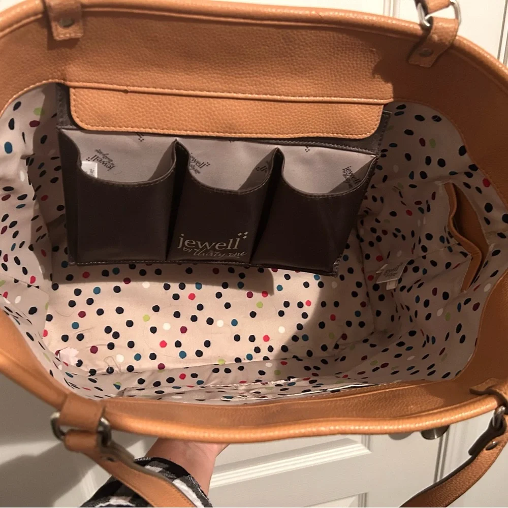 Tan Cork Tote Bag & Matching Wallet - Picture 4 of 7